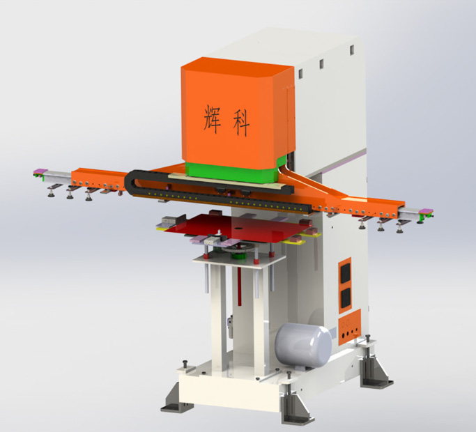 沖壓機(jī)械手組成和信號(hào)傳遞的流程